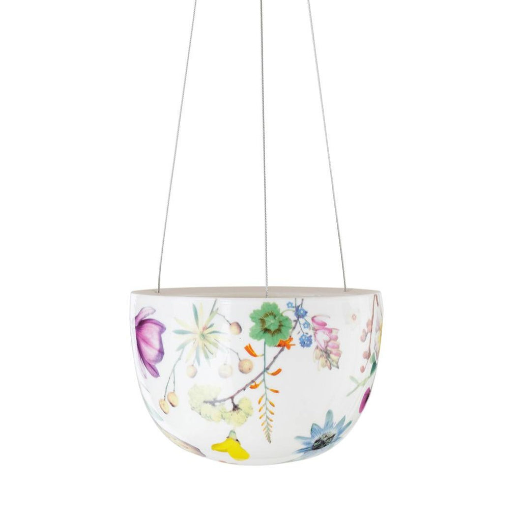angus & celeste hanging planter Angus & Celeste 'Spring Flowers' hanging planter